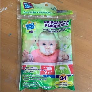 Mighty Clean Baby™ 24-Pack Disposable Placemats